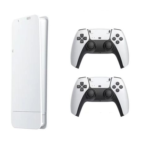 Wireless Retro Game Stick 4K HD 10 Emulators Dual 2.4G Controllers Image