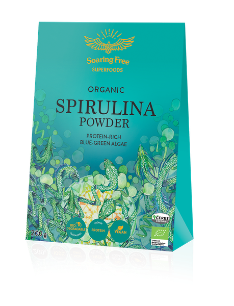 Soaring Free Organic Spirulina Powder 200g