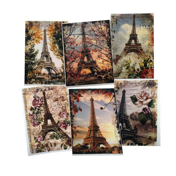 Decoupage Tear Resistant Transfers - Paris