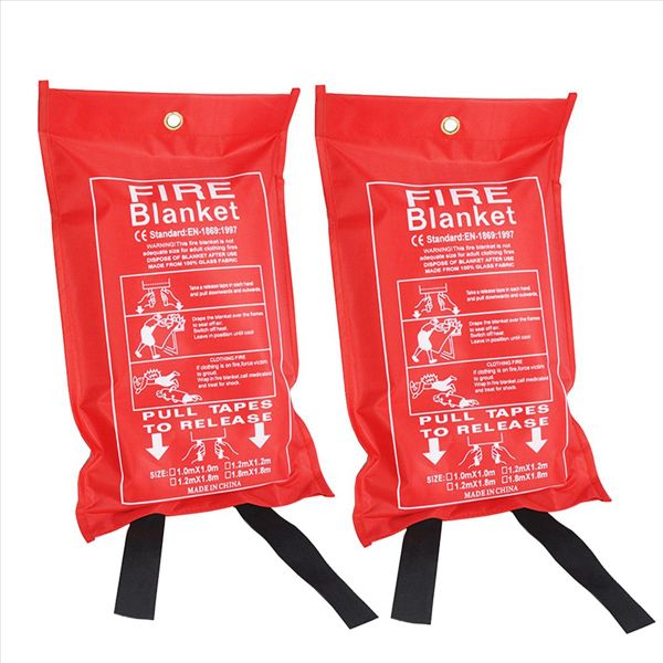 Fire Blanket Fiberglass Fire Emergency Blanket Flame