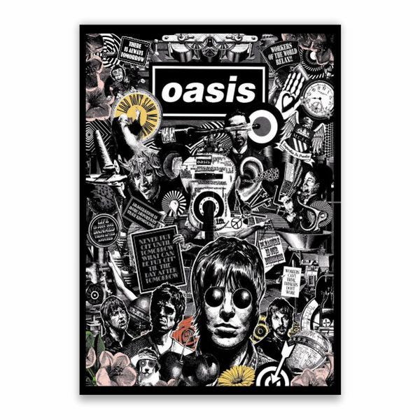 Oasis Band Poster - A1