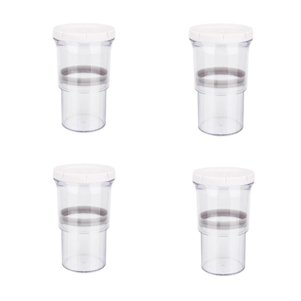 Smart Storage Adjustable Airtight Container - Pack of 4