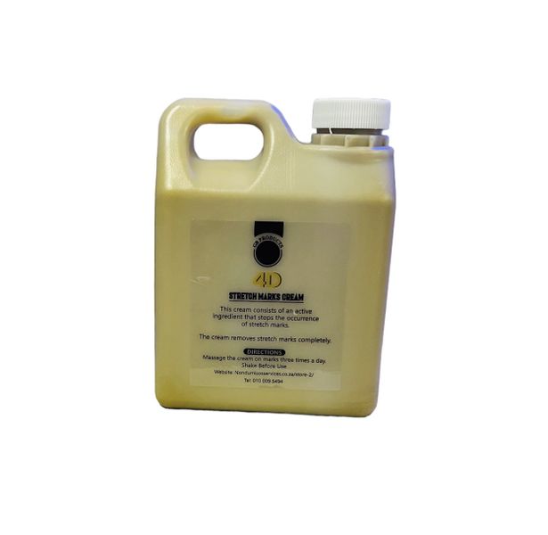 1 Litre 4D Stretch Marks Cream