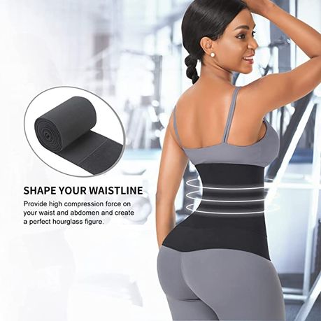 Latex Waist Trainer for Women Belly Fat Bandage for Slimming
