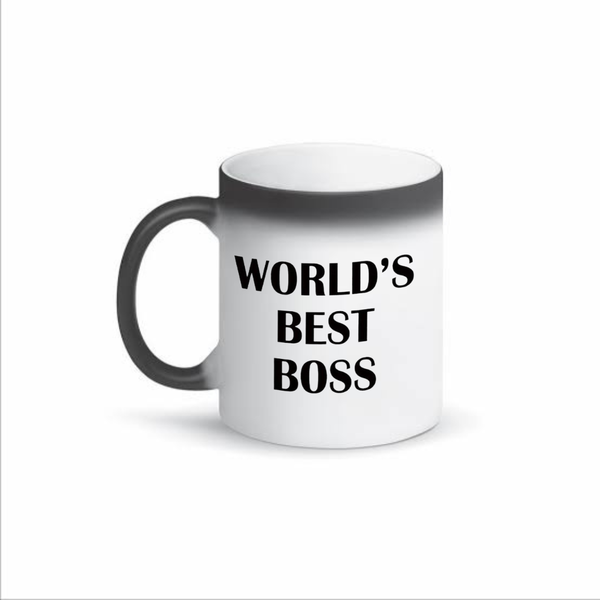 World's Best Boss Color Changing Mug