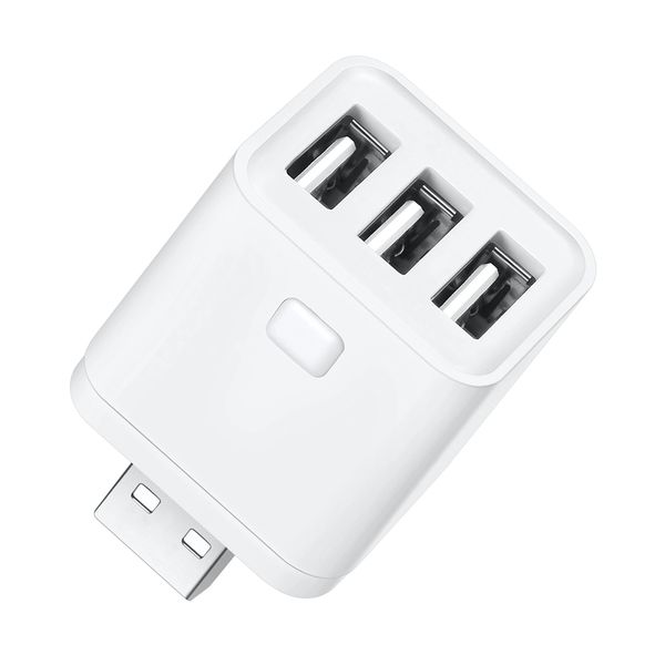Tuya Zigbee Micro-USB Adaptor Switch 3 Gang