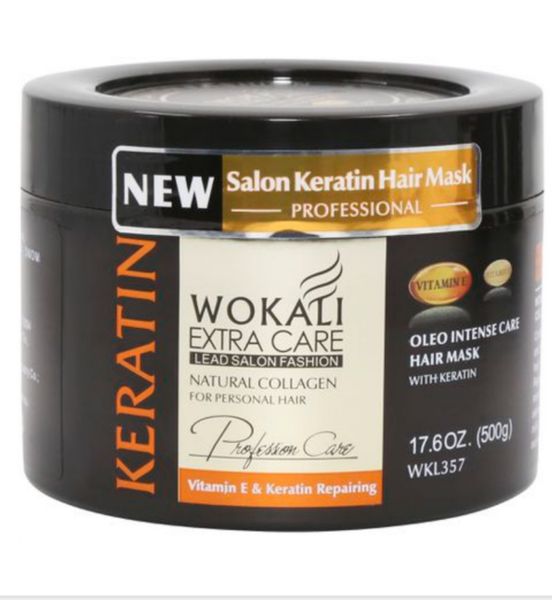Wokali Extra Care Oleo Intense Hair Mask with Keratin and Collagen - 500g