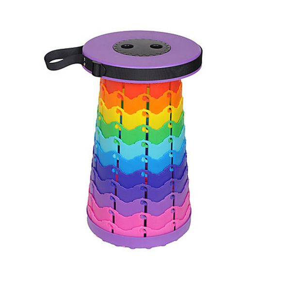 Outdoor Portable Telescopic Retractable Folding Stool