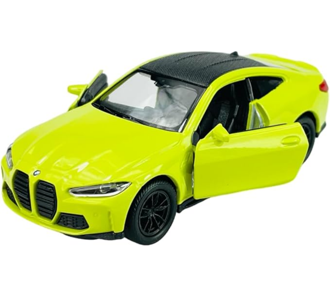 BMW M4 G82 Green Metal Model Car Die Cast 1:32