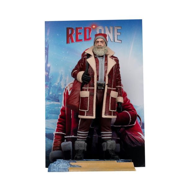 Nick Red One Movie Maniacs Posed Figure - 6-Inch