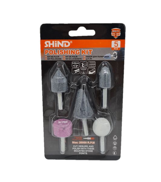 Shind - 5 Piece Drill Polishing Kit