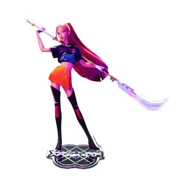 K Pop Demon Hunters Korean Wave Collectable Acrylic Stand Mira Romance Pose