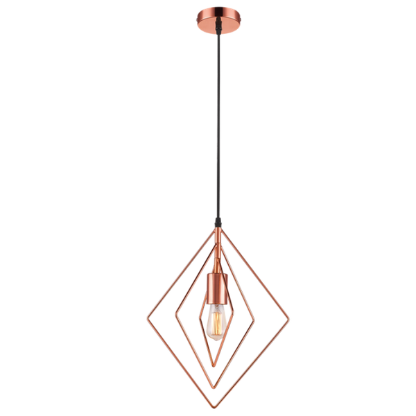 Copper Metal Pendant Light - EMS
