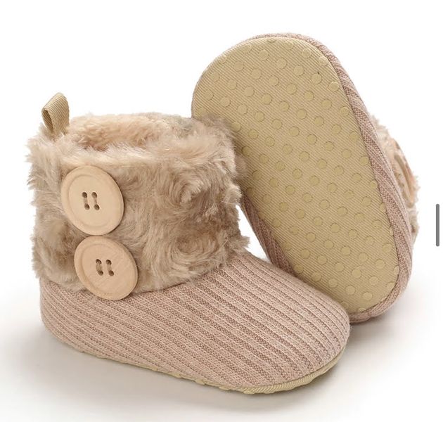 Little Leila - White boots - baby girl
