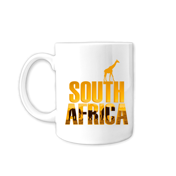 South Africa Giraffe Mug - Coffee Cup