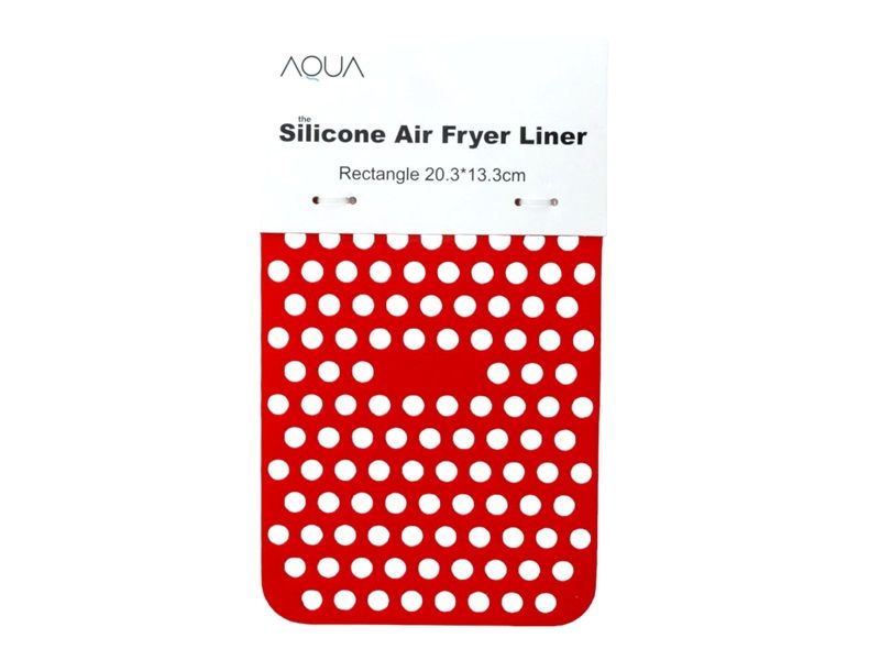 Aqua Air Fry Liner Silicone Rectangular 20cm