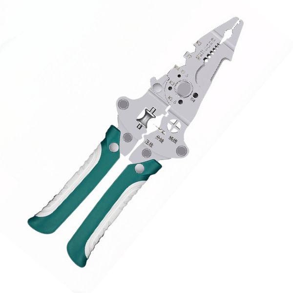 Electrician's 16-in-1 Folding Multi-Tool Wire Stripper Crimper Set