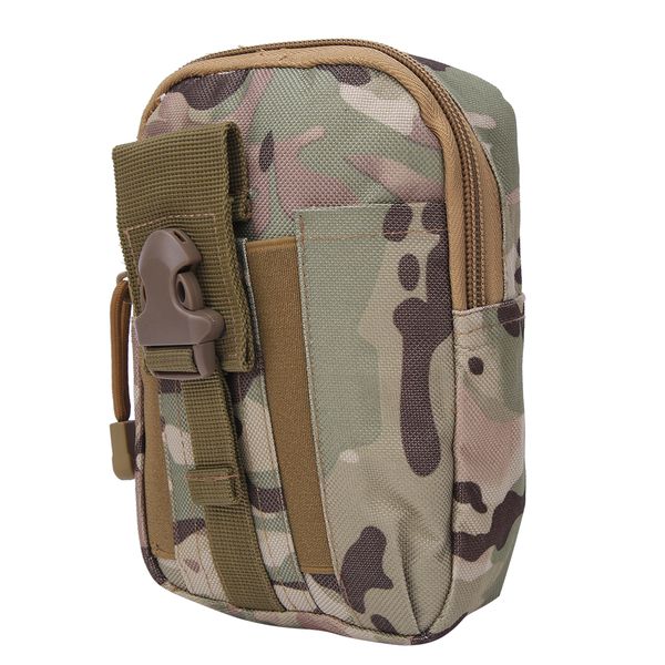 Outdoor Sport Oxford Cloth Waist Belt Storage Bag for Phone Wallet