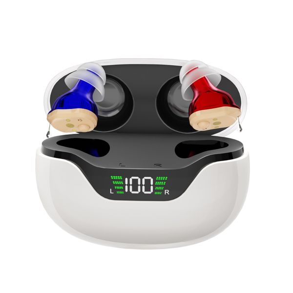 Custom-Fit In-Ear Sound Amplifier For Seniors