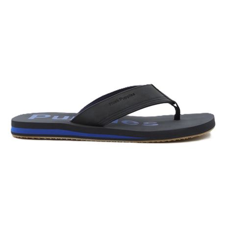 Hush Puppies Stomp Blue Flip Flops Daily Sale Shop