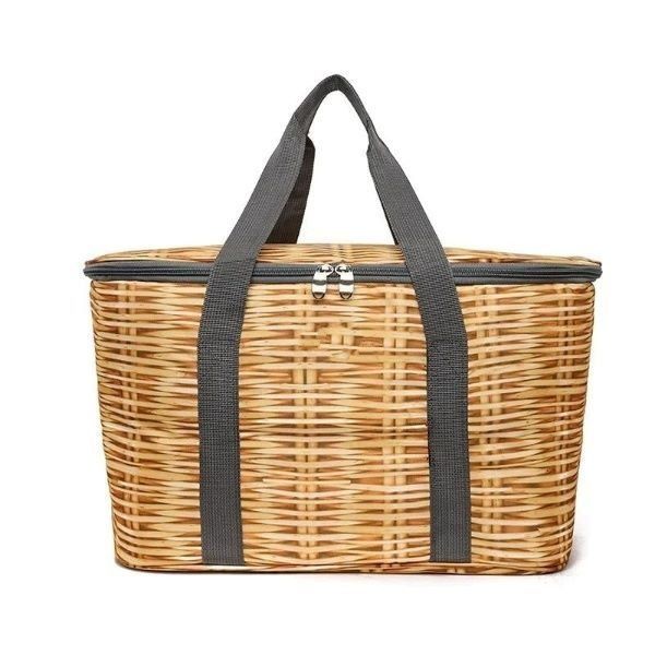 Outdoor Basket Shaped Cooler Bag