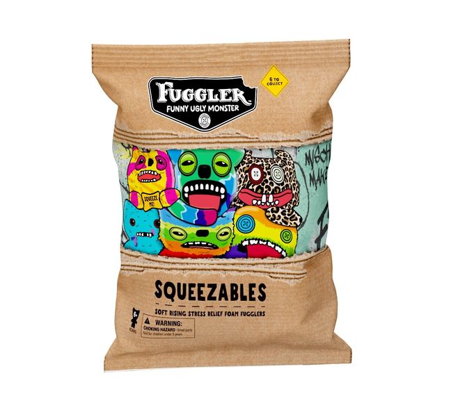 Fugglers Series 2 Squishies 1 Piece in Blind Paper Foilbag