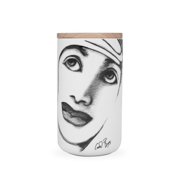 Carrol Boyes Canister Large- Framed