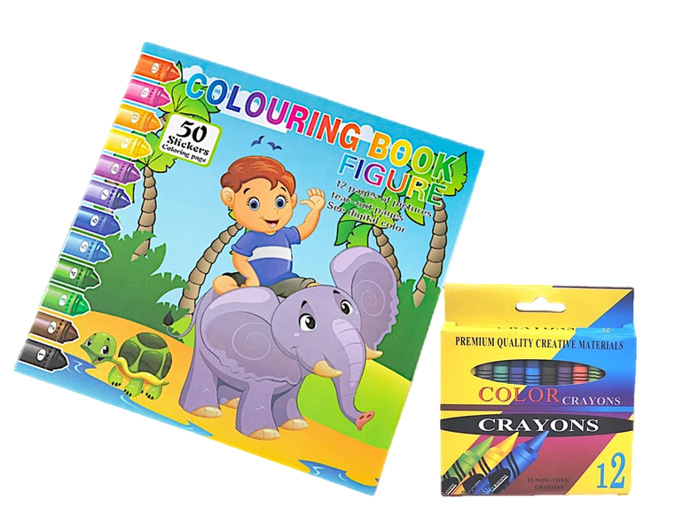 Ditch Bulky colouring Books with our "FIGURE" Colour by Number Fun!