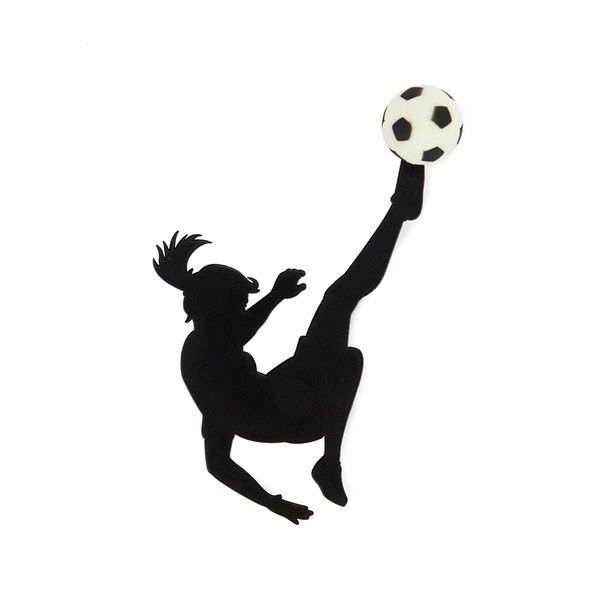 Bookmark - Bicycle Kick Female - PVC