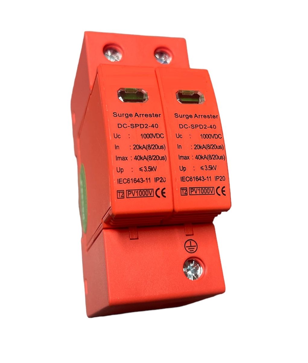U2d Solar - DC Surge Arrester 40KA Double Pole 1000V Generic