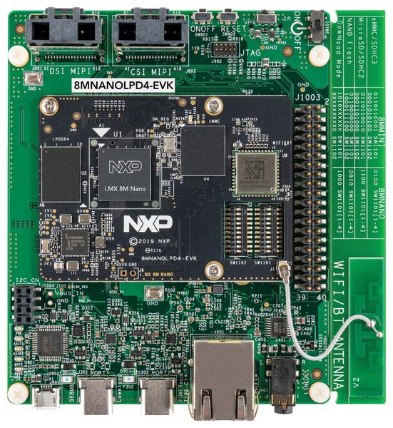 NXP (8MNANOLPD4-EVK) Evaluation Kit, 32bit ARM Cortex-A53/M7 MPU
