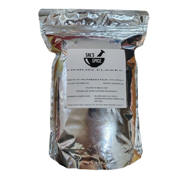 Sal's Spice Onion Flakes - 25kg