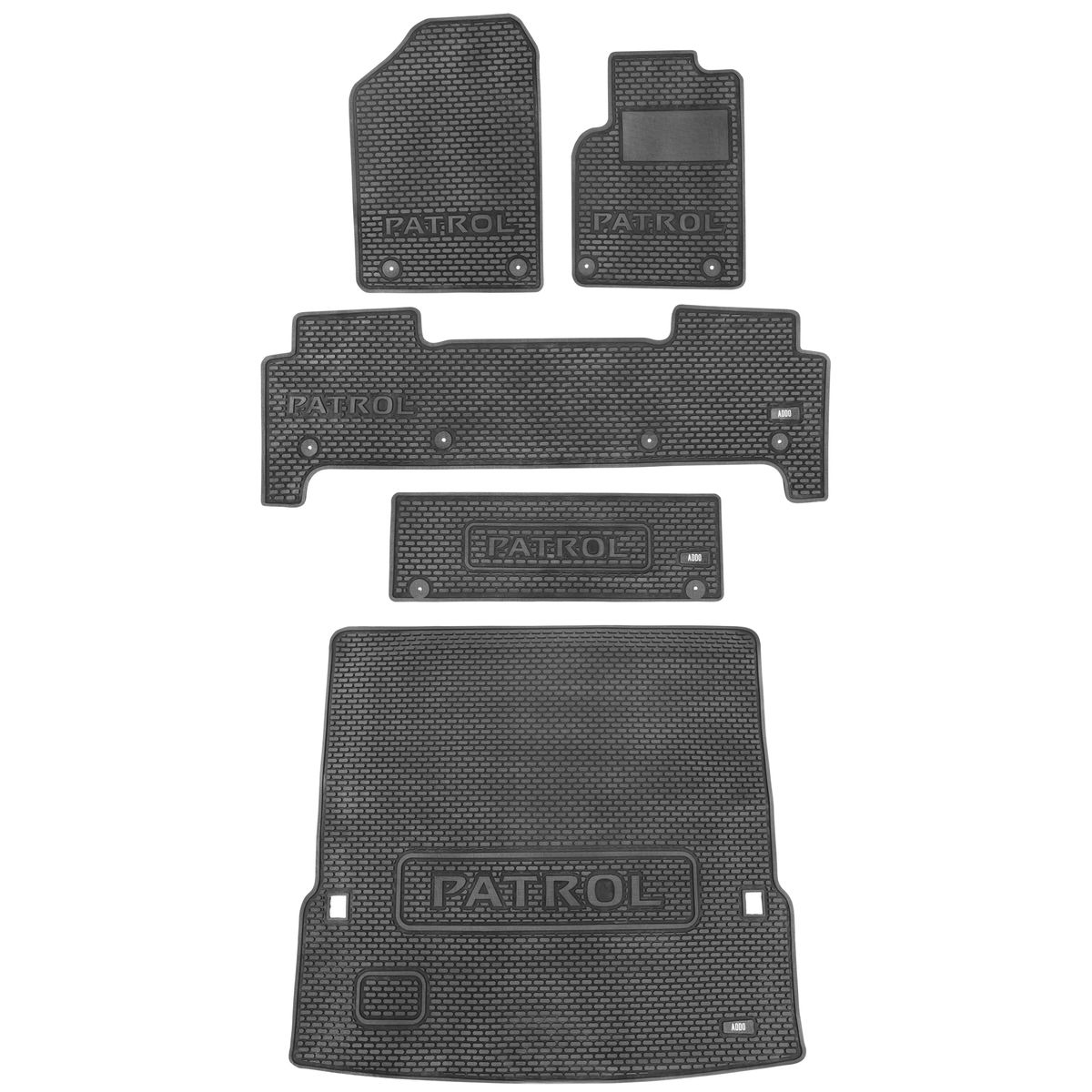 Nissan Patrol Y62 Full Set 2 Rubber Mats Shop Today. Get it Tomorrow