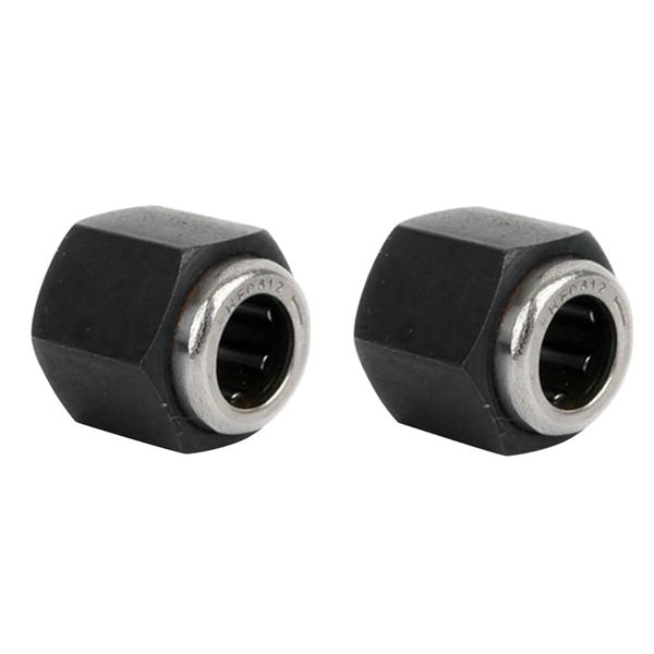 2PCS R025 12mm One Way Bearing Hex Nut for 1/8 1/10 RC Model Car Buggy