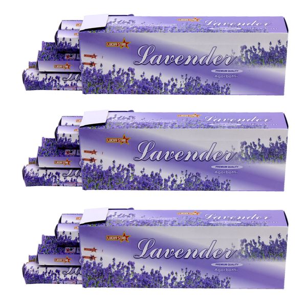 Incense Sticks - Lavender 9" Premium Quality Agarbatti - 360 Sticks
