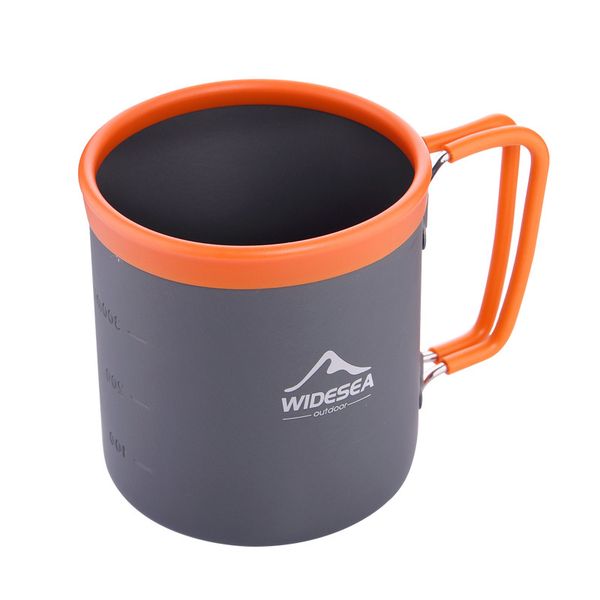 Heat-Resistant Foldable Outdoor Aluminum Cup