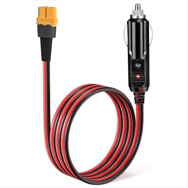 Car Cigarette Lighter To Xt60 12V 24V Charging Cable For Allpowers