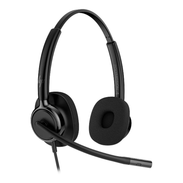 HP Poly Mission 425 Classic Stereo Wired Headset USB-C &amp; USB-A