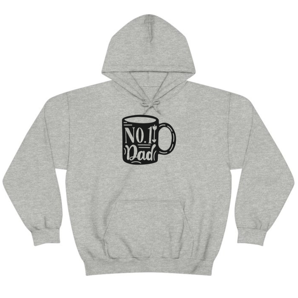 #1 Dad Father's Day Gift Hoodie