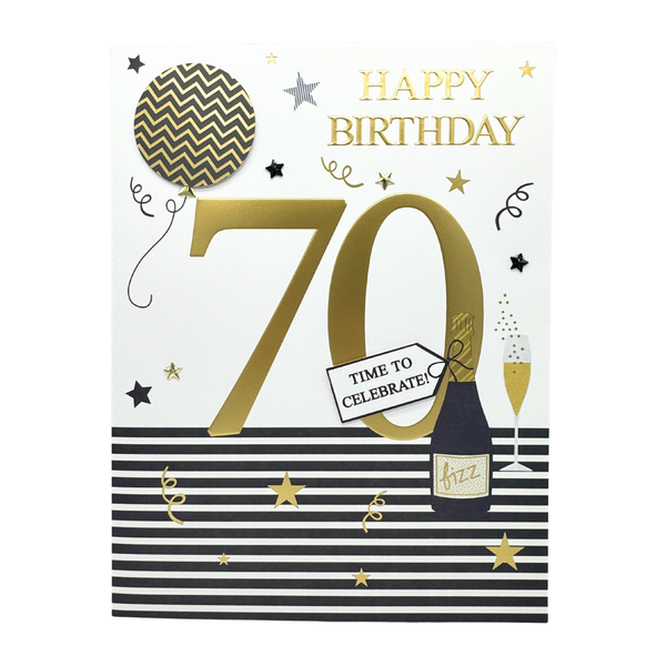 Gigantic 70th Birthday card