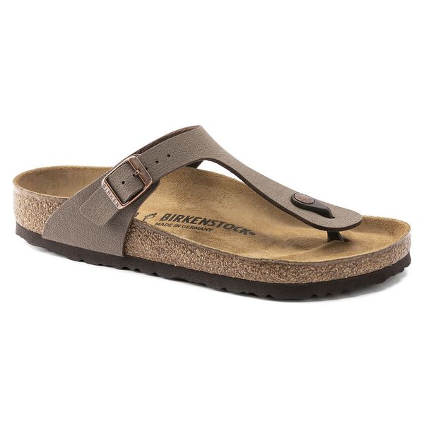 Birkenstock Gizeh Mocha Birko-Flor Nubuck
