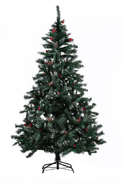 Northern Lights 2.1m Woodlands Christmas Tree with Berries &amp; Pine Cones