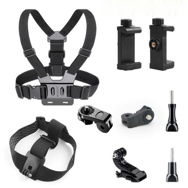 Phone Chest Mount - POV Phone Holder for Vlogging Video Compatible