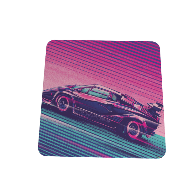 Mouse Pad - Retro Supercar