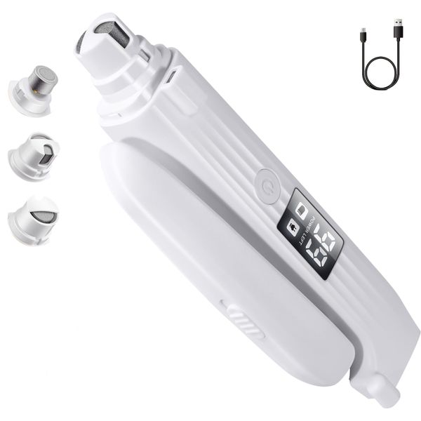 2-in1 Dog Nail Grinder &amp; Clipper With Led Light, Low Noise