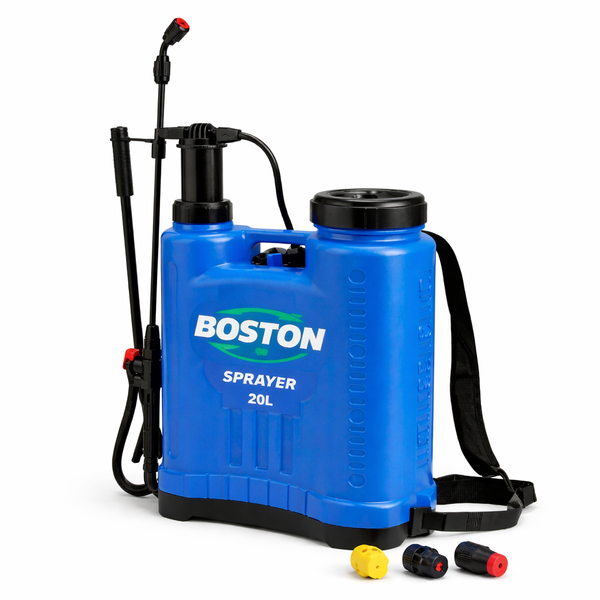 BOSTON Garden 20l Tank Knapsack Sprayer-With Adjustable Spray Wand