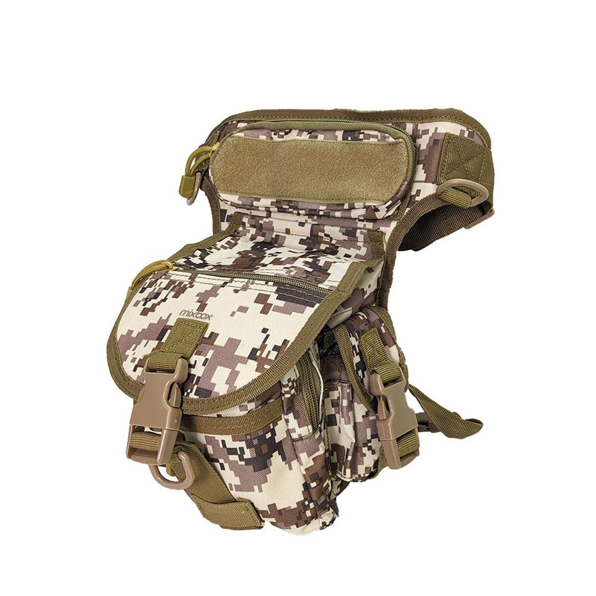 Mix Box Multi-Purpose Military Tactical Molle Drop Leg Bag Thigh Panel Bag