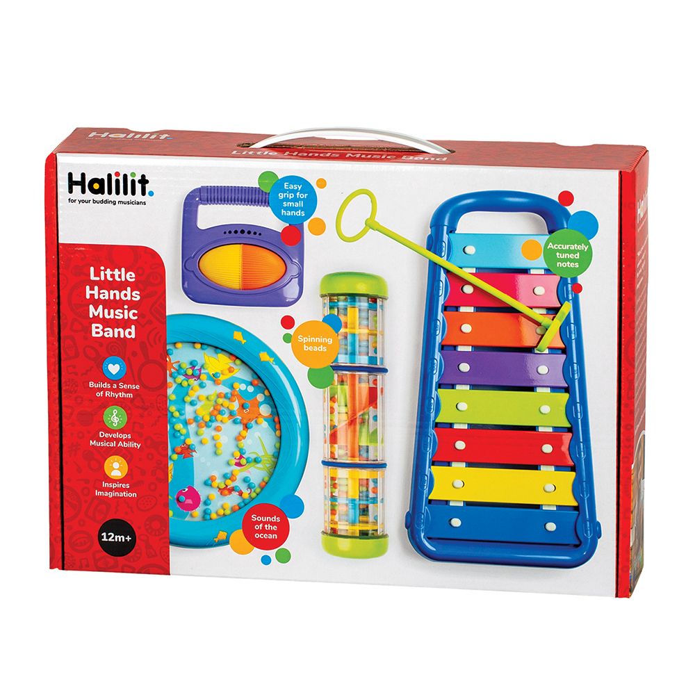 Halilit - Little Hands Musical Band Gift Set of 4