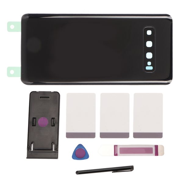 S10 Back Glass Black w/Stylus