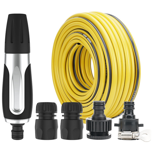 Car Wash Water High Pressure Nozzle Yard Hose Sprayer 5M Water Pipe